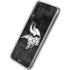 NFL Minnesota Vikings Black & White Galaxy A50 Clear Case